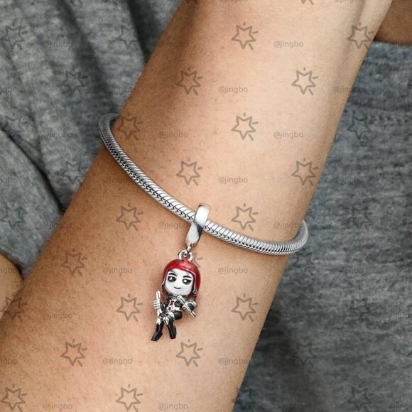 Pandora Marvel The Avengers Black Widow Dangle Charm - Picture 6 of 6